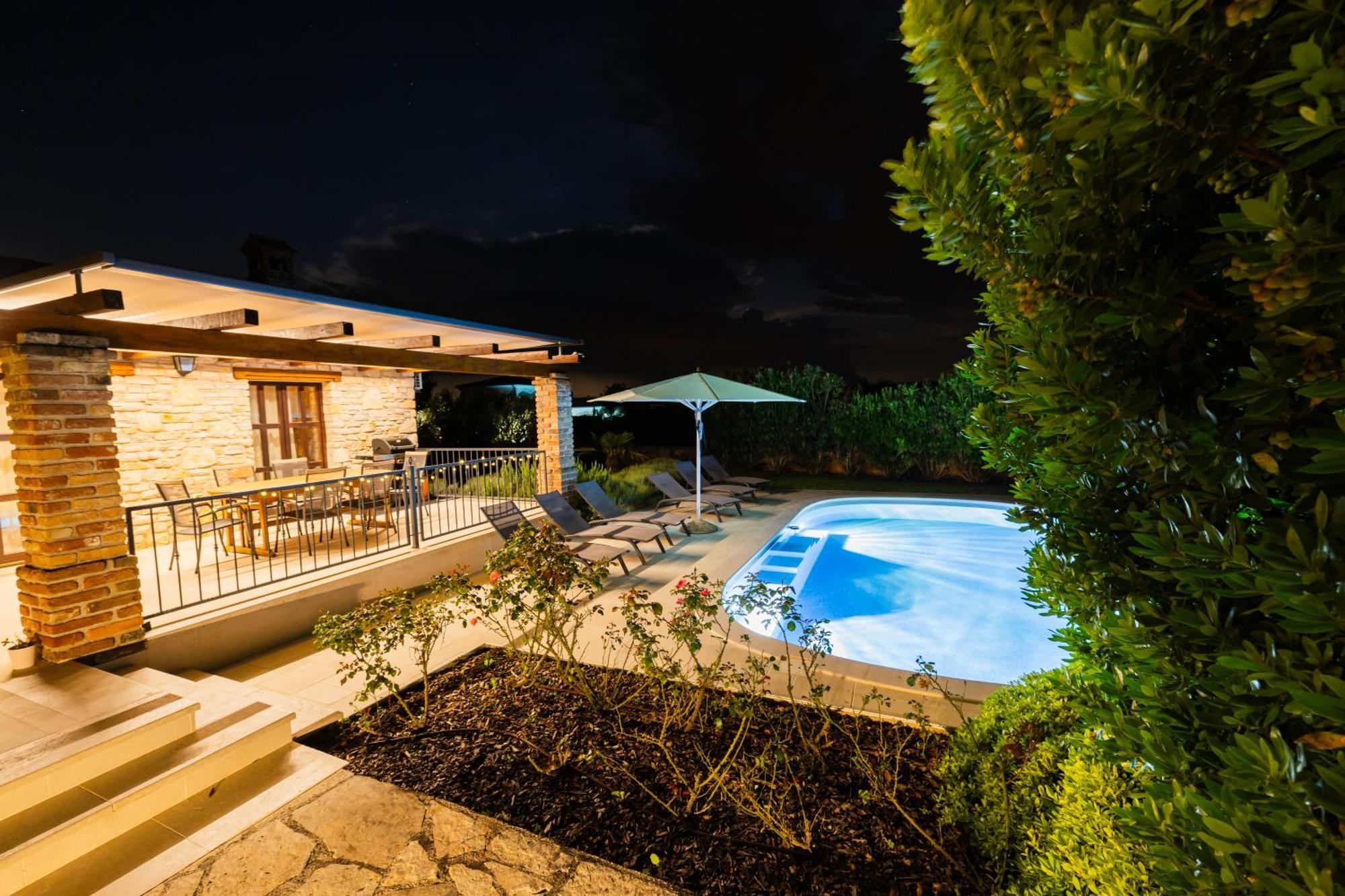 Villa Jurinea In Istrien Mit Pool Barat  Exteriér fotografie