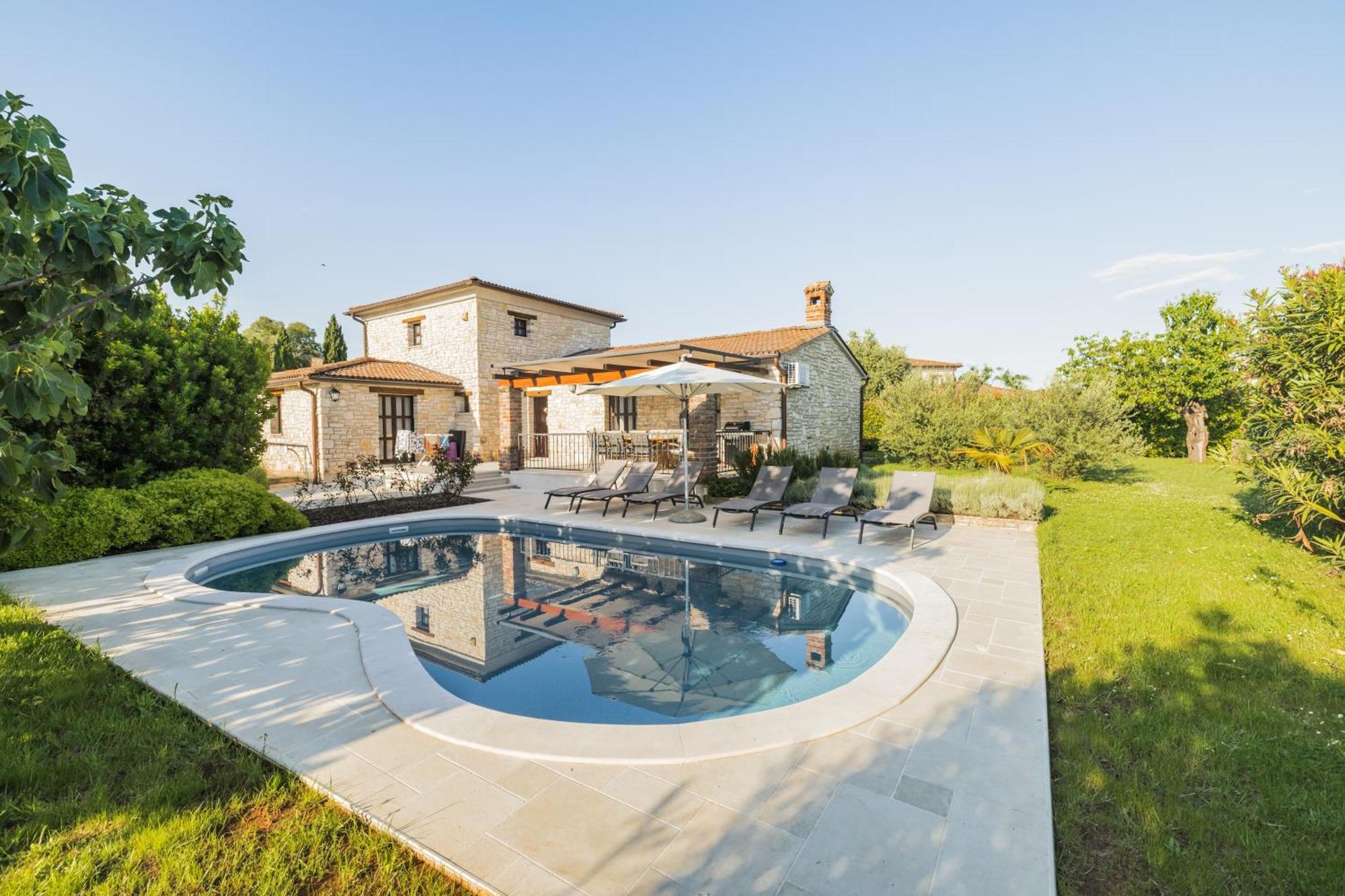 Villa Jurinea In Istrien Mit Pool Barat  Exteriér fotografie