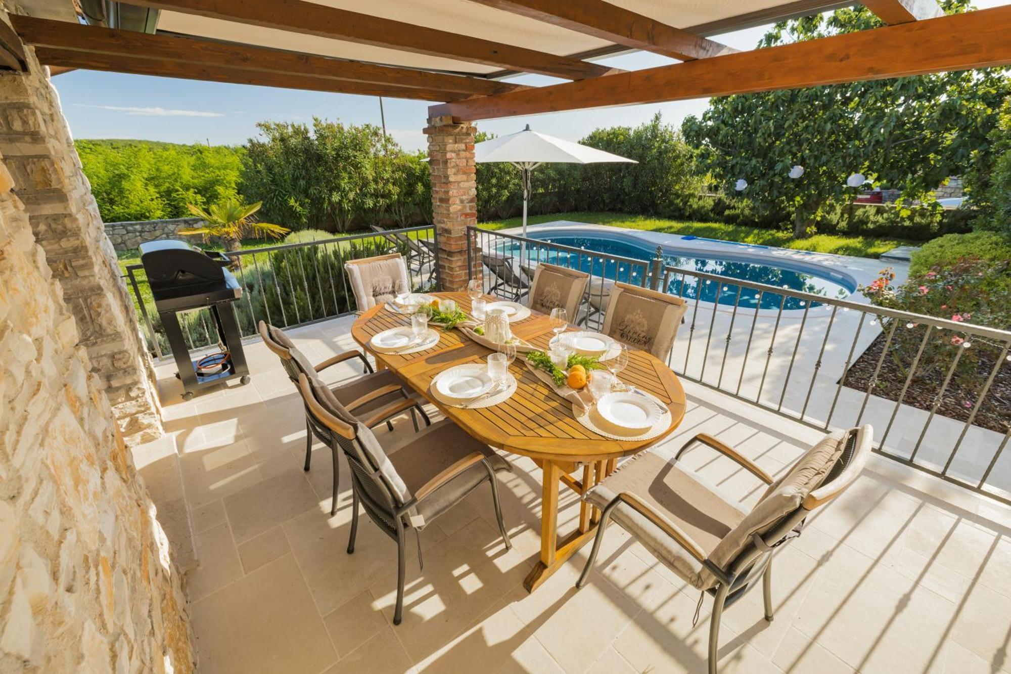 Villa Jurinea In Istrien Mit Pool Barat  Exteriér fotografie